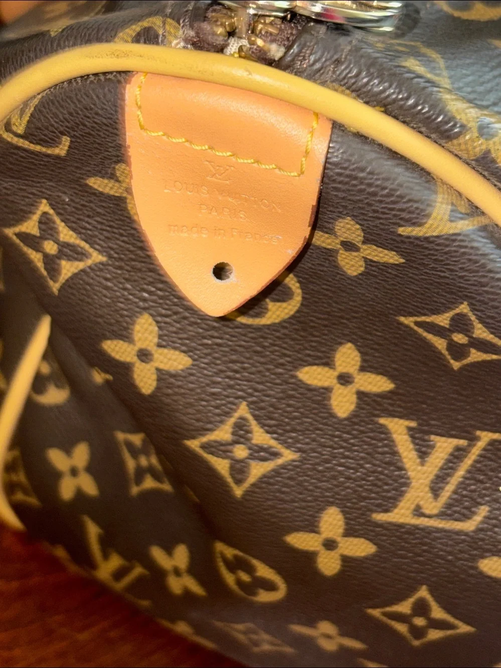 Vintage Louis Vuitton Monogram Canvas Speedy 30 Handbag-Vintage & has some wear